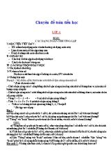 Chuyên đề Toán tiểu học khối 4